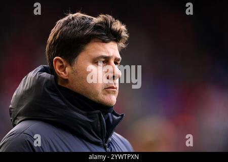 Foto del file datata 02-03-2024. I tifosi del Chelsea si rivoltarono contro Mauricio Pochettino mentre guardavano i loro lavori laterali in pareggio per 2-2 contro i rivali del West London Brentford. Data di pubblicazione: Giovedì 12 dicembre 2024. Foto Stock