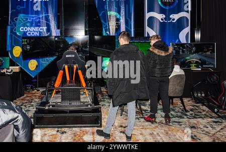 Fiera del lavoro "Gledaj sebi posla" all'Hotel Hills Foto Stock