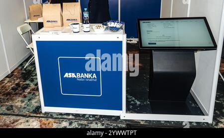 Fiera del lavoro "Gledaj sebi posla" all'Hotel Hills Foto Stock