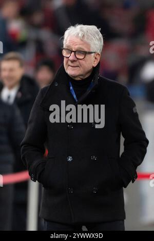 Stoccarda, Germania. 11 dicembre 2024. Marcel Reif, GER, VfB Stuttgart vs. BSC Young Boys Bern, Fussball, Herren, UEFA Champions League, 6. Spieltag, Spielzeit 2024/2025, 11.12.2024, foto: Eibner-Pressefoto/Wolfgang Frank credito: dpa/Alamy Live News Foto Stock