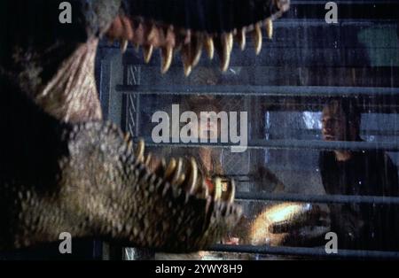 IL MONDO PERDUTO: JURASSIC PARK 1997 film della Universal Pictures con Jeff Goldblum e Julianne Moore Foto Stock