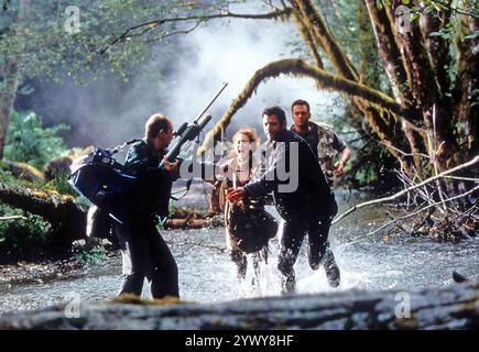 IL MONDO PERDUTO: JURASSIC PARK 1997 film della Universal Pictures con Jeff Goldblum e Julianne Moore Foto Stock