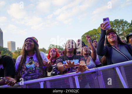 Atmosfera durante un Musicfest il 27 ottobre 2024 ad Atlanta, Georgia, Stati Uniti. (Foto di Julia Beverly/Alamy Live News) Foto Stock