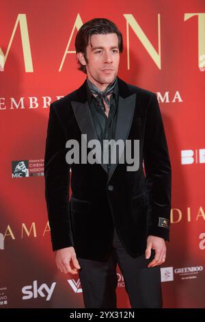 Roma, Italia. 12 dicembre 2024. Edoardo Purgatori partecipa alla premiere ''Diamanti'' allo Space Cinema moderno di Roma, il 12 dicembre 2024. (Foto di Luca Carlino/NurPhoto)0 credito: NurPhoto SRL/Alamy Live News Foto Stock