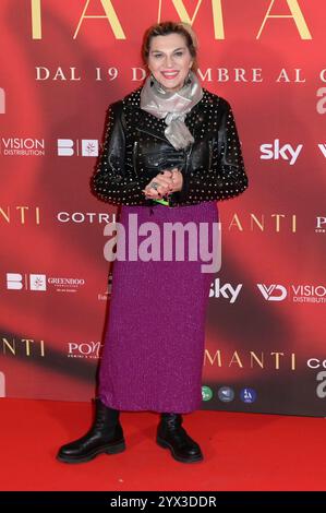 Nadia Rinaldi bei der Premiere des Kinofilms 'Diamanti' im Space Cinema moderno. ROM, 12.12.2024 Foto Stock