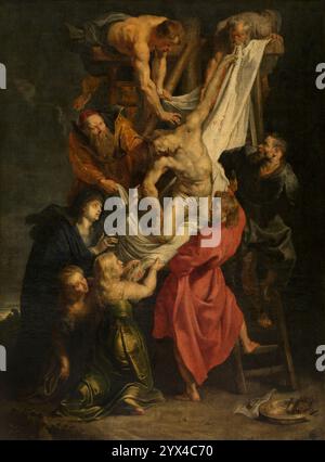 Discesa dalla croce, c1612-1614. Foto Stock