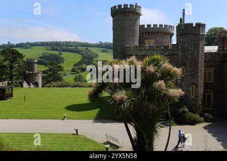 GRAN BRETAGNA/Cornovaglia/Caerhays/Castello di Caerhays. Foto Stock