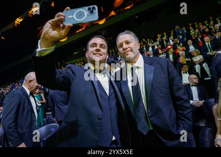 Kigali, Ruanda. 13 dicembre 2024. BROWN Zak, McLaren Racing, FIA Formula 1, ritratto durante la cerimonia dei FIA Awards 2024, il 13 dicembre 2024 alla BK Arena, a Kigali, Ruanda - foto Julien Delfosse/DPPI Credit: DPPI Media/Alamy Live News Foto Stock