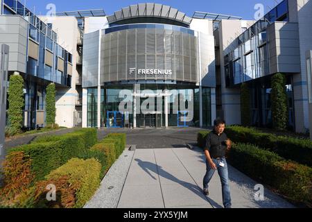 Fresenius azienda sanitaria globale con sede a Bad homburg, Assia, Germania Foto Stock