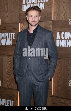 Boyd Holbrook bei der Premiere des Kinofilms 'A complete Unknown' in SVA Theater. New York, 13.12.2024 Foto Stock