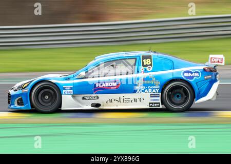 SP - SAN PAOLO - 12/14/2024 - SERIE STOCK - Akyu Myasava, numero 18, team Garra, categoria Stock Series, gara, ippodromo Interlagos, sabato 14 dicembre 2024. Foto sesta tappa: Anderson Romao/AGIF (foto di Anderson Rom&#xe3;o/AGIF/Sipa USA) Foto Stock