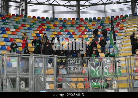 Stadio Benito stirpe, Frosinone, Italia. 14 dicembre 2024. Calcio di serie B; Frosinone contro Sassuolo; tifosi del Sassuolo crediti: Action Plus Sports/Alamy Live News Foto Stock