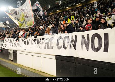 Torino, Italia. 14 dicembre 2024. -T durante la partita di calcio di serie A tra Juventus e Venezia allo Stadio Juventus di Torino, Italia nord-occidentale - 09 novembre 2024. Sport - Soccer FC (foto di Fabio Ferrari/LaPresse) crediti: LaPresse/Alamy Live News Foto Stock