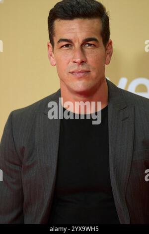 Madrid. Spagna. 20241214, Mario Casas partecipa al 30° Premio Jose Maria Forque - Red Carpet al Palacio Municipal IFEMA il 14 dicembre 2024 a Madrid, Spagna Credit: MPG/Alamy Live News Foto Stock
