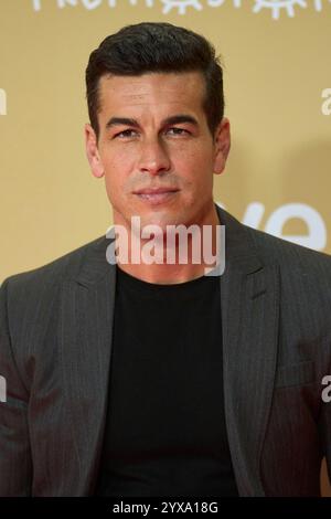 Madrid, Spagna. 14 dicembre 2024. Mario Casas partecipa al 30° Premio Jose Maria Forque - Red Carpet al Palacio Municipal IFEMA il 14 dicembre 2024 a Madrid, Spagna. Crediti: Album/Alamy Live News Foto Stock