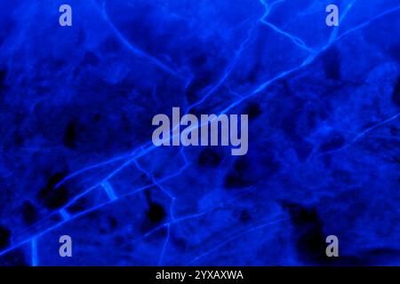 Marmo blu sfondo astratto Design interno colore scuro Foto Stock