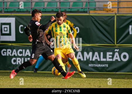 Tondela, PT, Portogallo. 15 dicembre 2024. Tondela (pt) 12/15/2024 - liga portugal meu super - cd tondela x portimonense Ã¢â‚¬' roberto tondela giocatore durante la partita tra tondela x portimonense, valida per il 14° round della liga portugal 2 meu super, tenutasi allo stadio Joao Cardoso, a tondela, questa domenica pomeriggio, (15) (Credit Image: © Alexandre Gomes/TheNEWS2 via ZUMA Press Wire) SOLO USO EDITORIALE! Non per USO commerciale! Foto Stock