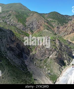 Castello di İgdeli a Oltu, Erzurum, Turchia Foto Stock