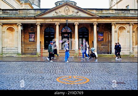 Bagni Kings and Queens, Bath City, Somerset, Inghilterra Foto Stock