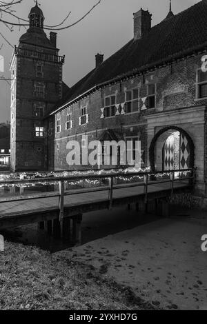 il giorno di natale al castello di raesfeld Foto Stock