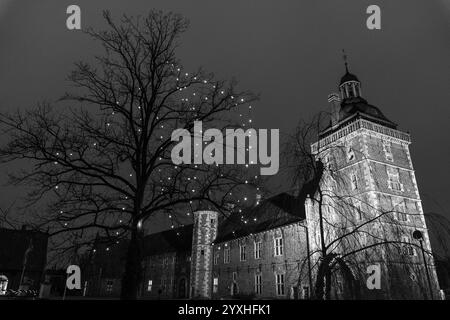 il giorno di natale al castello di raesfeld Foto Stock