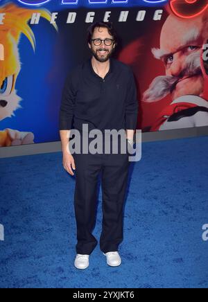 Hollywood, Stati Uniti. 16 dicembre 2024. Josh Groban arriva alla prima di Los Angeles di "Sonic the Hedgehog 3" della Paramount tenutasi al TCL Chinese Theater il 16 dicembre 2024 a Hollywood, CA. © Starbuck/AFF-USA.com Credit: AFF/Alamy Live News Foto Stock