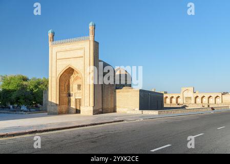 Moschea Maghoki Attori nel centro storico di Bukhara, Uzbekistan Foto Stock