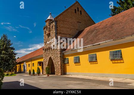 Costruzione del Babolna National Stud in Ungheria Foto Stock