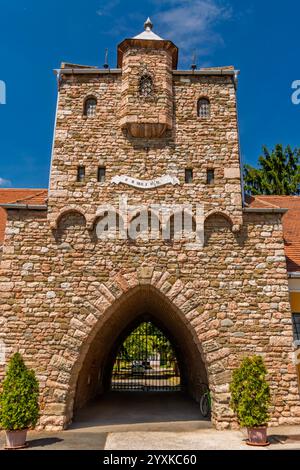 Costruzione del Babolna National Stud in Ungheria Foto Stock