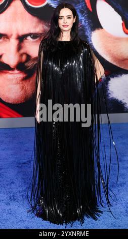 Hollywood, Stati Uniti. 16 dicembre 2024. HOLLYWOOD, LOS ANGELES, CALIFORNIA, USA - 16 DICEMBRE: Krysten Ritter arriva alla premiere di Los Angeles di "Sonic the Hedgehog 3" della Paramount Pictures, tenutasi al TCL Chinese Theatre IMAX il 16 dicembre 2024 a Hollywood, Los Angeles, California, Stati Uniti. (Foto di Xavier Collin/Image Press Agency) credito: Image Press Agency/Alamy Live News Foto Stock