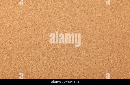 La superficie della tavola in sughero offre uno sfondo caldo e testurizzato, perfetto per mostrare note, promemoria e progetti creativi, migliorando al contempo qualsiasi ufficio o altro Foto Stock