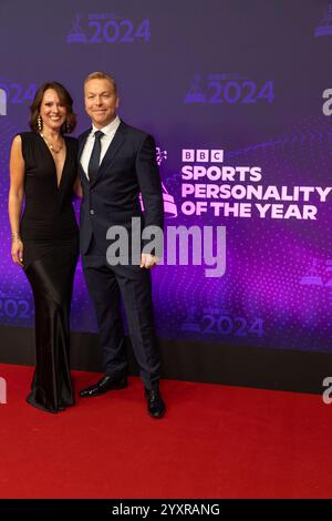 Manchester, Regno Unito. 17 dicembre 2024. Sir Chris Hoy alla BBC Sports Personality of the Year 2024 crediti: Craig Hawkhead/Alamy Live News Foto Stock