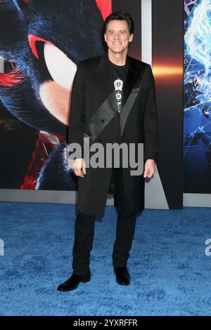 17 dicembre 2024, Los Angeles, California, USA: JIM CARREY al Sonic the Hedgehog 3 LA Premiere. (Credit Image: © Kay Blake/ZUMA Press Wire) SOLO PER USO EDITORIALE! Non per USO commerciale! Foto Stock