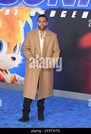 Los Angeles, Stati Uniti. 16 dicembre 2024. LOS ANGELES, CA. 16 dicembre 2024: Mario alla prima di Sonic the Hedgehog 3 al TCL Chinese Theatre. Crediti fotografici: Paul Smith/Alamy Live News Foto Stock