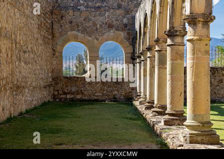 Cuilapam ha scoperto il monastero, Oaxaca, Messico Foto Stock