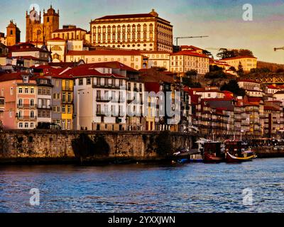 Fiume Douro in Portogallo Foto Stock