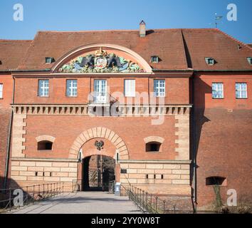 Cittadella di Spandau a Berlino, Germania, fortezza rinascimentale ben conservata e monumento storico Foto Stock