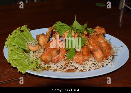 Cucina tailandese di mare Foto Stock