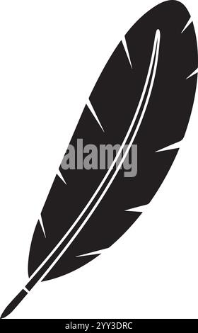 Immagine con icona vettoriale sagoma con sfondo bianco isolato. Icona dal design semplice e minimalista per segno o logo. Illustrazione Vettoriale