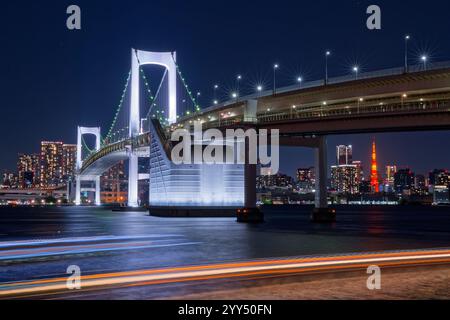 Rainbow Bridge, Tokyo Foto Stock