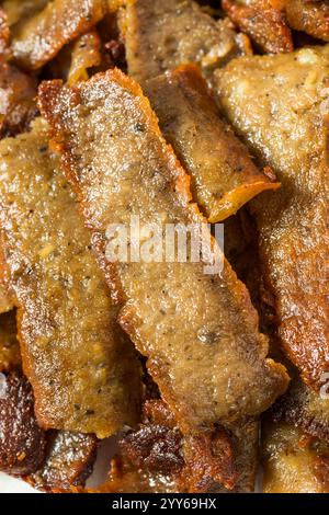 Carne di giroscopio grigliata grigliata arrosto rasata per mangiare Foto Stock