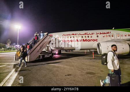 Marocco, Casablanca, Aeroporto Muhammad V. Foto Stock