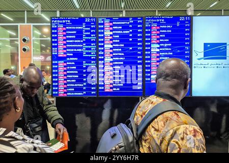 Marocco, Casablanca, Aeroporto Muhammad V. Foto Stock