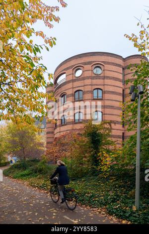 Copenaghen, Danimarca - Unione danese dei bibliotecari (Akademikertårnet) di Knud Munk Foto Stock
