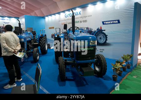 Rajkot, Gujarat, India. 20 dicembre 2024. AGRI World Expo 2024, Growmax Stall. Crediti: Nasirkhan Davi/Alamy Live News Foto Stock