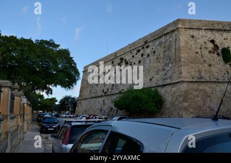 Cavalier St., la Valletta, Malta, Europa Foto Stock
