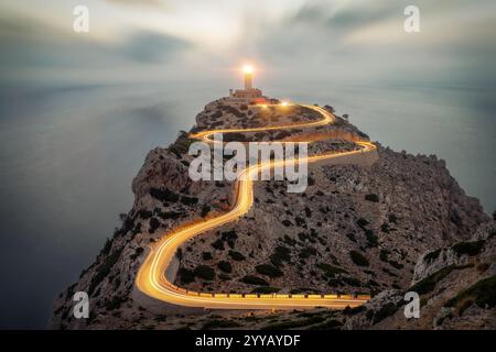 Cap de Formentor a Maiorca, Spagna Foto Stock