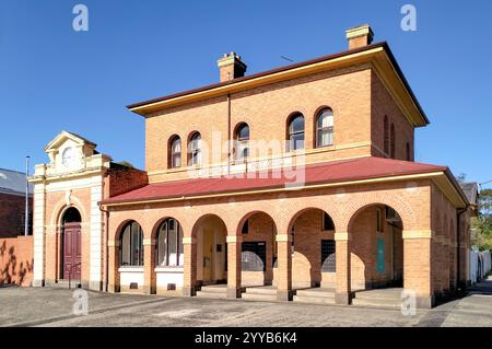 Old Post Office Building, Creswick, Victoria, Australia Foto Stock