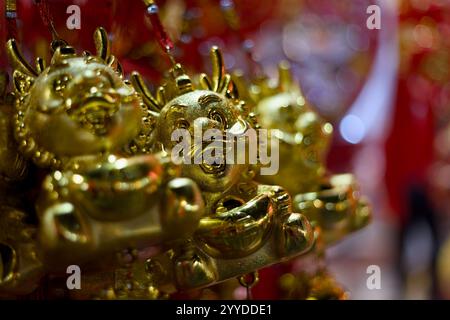 Tet Holiday Decoration Vietnam Hanoi Foto Stock