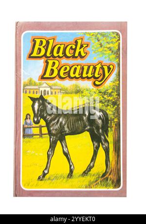 Black Beauty libro classico per bambini di Anna Sewell, Greater London, England, United Kingdom Foto Stock
